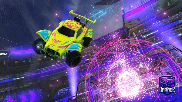 A Rocket League car design from TOPTheo39