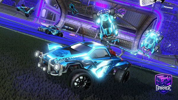 A Rocket League car design from carsoniscoolandgoodatso