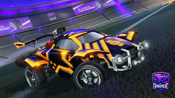 A Rocket League car design from Sylver_Kid