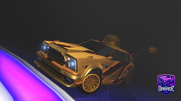 A Rocket League car design from Cleclelenoob_on_switch