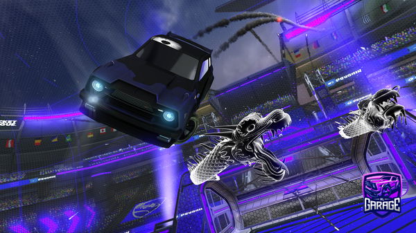 A Rocket League car design from GyroND