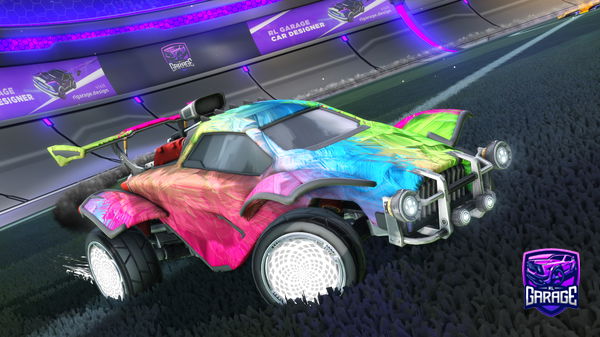 A Rocket League car design from Daan_2010