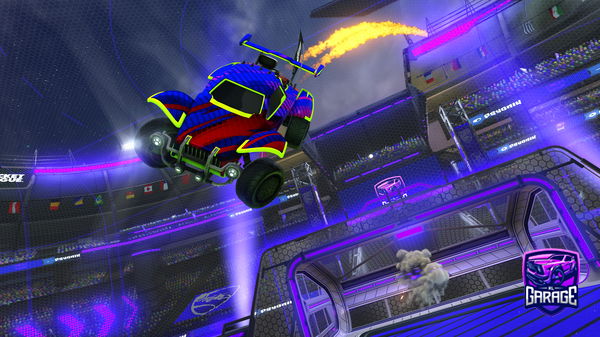 A Rocket League car design from ATREYUT07