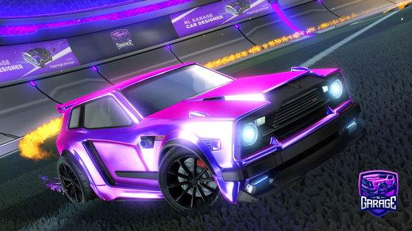 A Rocket League car design from Accxrd