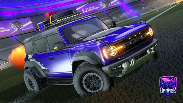 A Rocket League car design from TT-2007-MC