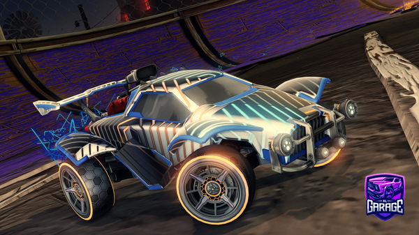 A Rocket League car design from JULA11