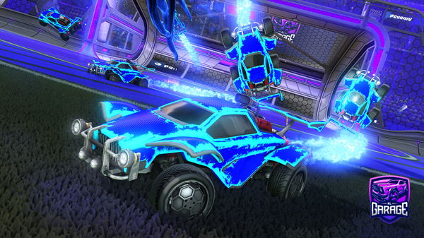 A Rocket League car design from The_King_Master