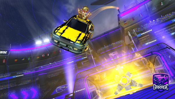 A Rocket League car design from fazeoops51
