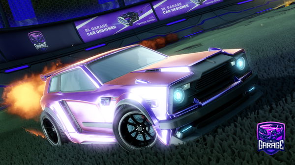 A Rocket League car design from MarnixPro