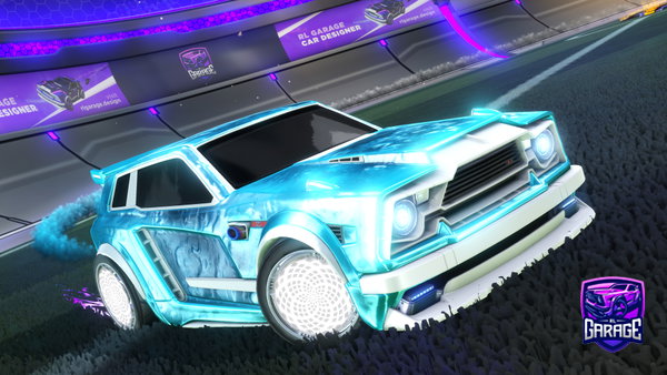 A Rocket League car design from drkxuv