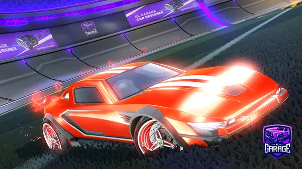 A Rocket League car design from SuperCayse
