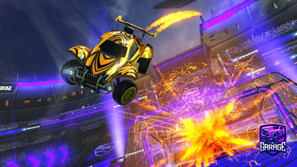 A Rocket League car design from ViBez1578