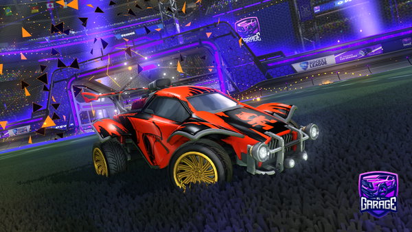 A Rocket League car design from Faster_567