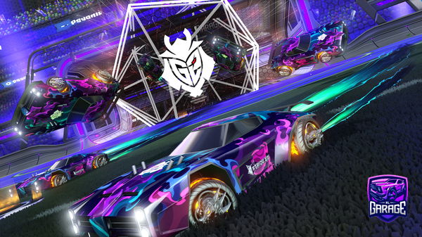 A Rocket League car design from Kaktusss888