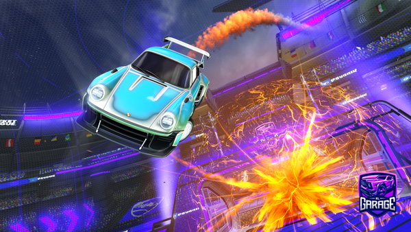 A Rocket League car design from HolyConnoli