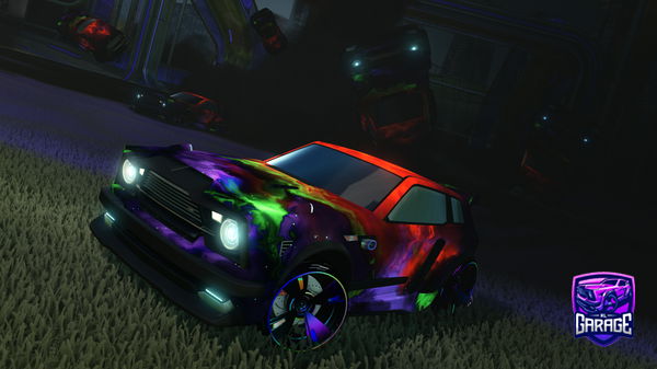 A Rocket League car design from CTR_Pit09