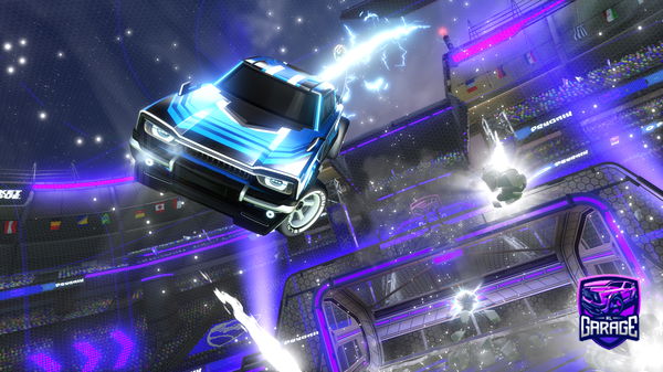 A Rocket League car design from BishNetwork