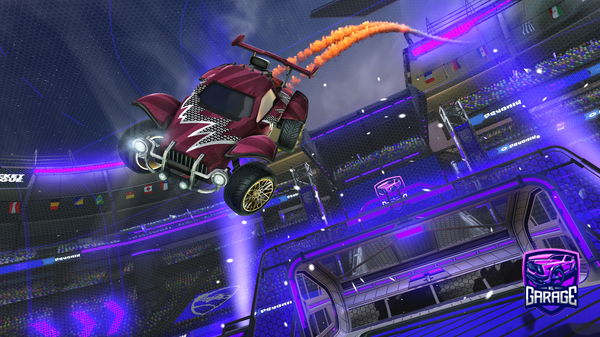 A Rocket League car design from Mytho666