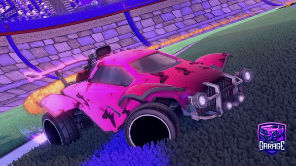 A Rocket League car design from LibraTwentySixRL