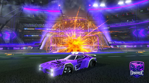 A Rocket League car design from Tarcoraptor