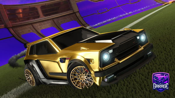 A Rocket League car design from xvuia