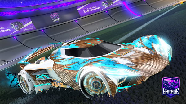 A Rocket League car design from DA_1RISH_KID