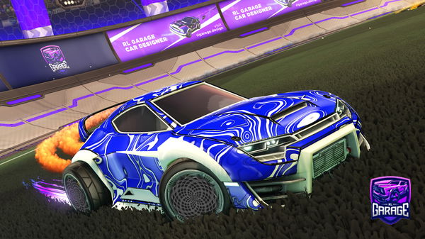 A Rocket League car design from yourmom6213