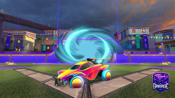 A Rocket League car design from Geo_RL