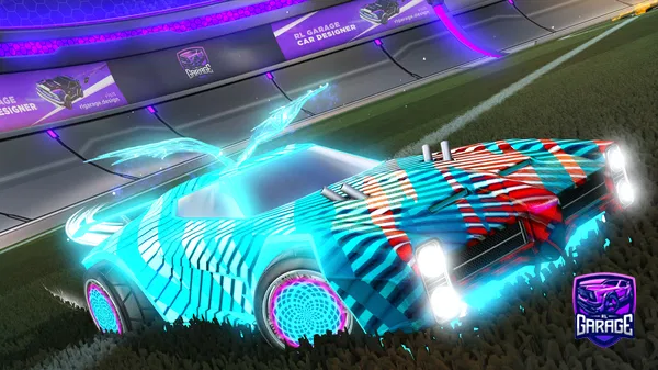 A Rocket League car design from KhiJ18