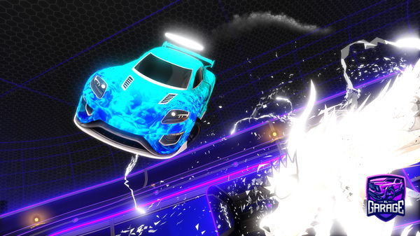 A Rocket League car design from Moritzio