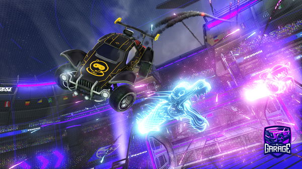 A Rocket League car design from KomJr