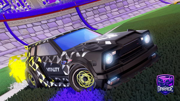 A Rocket League car design from Rewind__