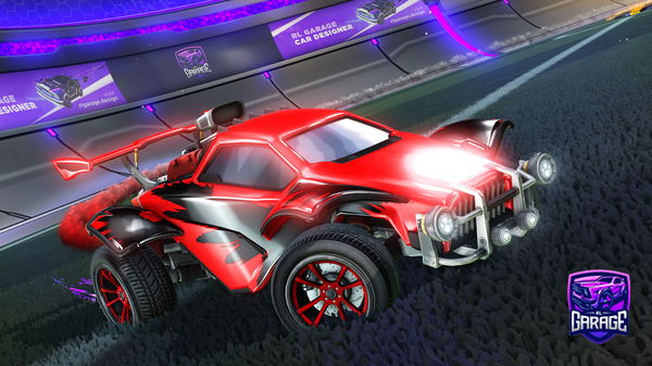 A Rocket League car design from FreestylingFenec