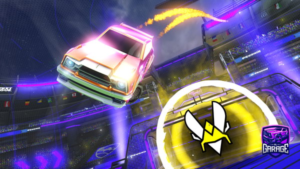 A Rocket League car design from Cappigman
