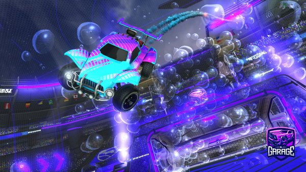 A Rocket League car design from Nykla5