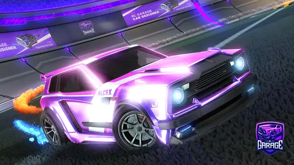 A Rocket League car design from RYZE_Vitql