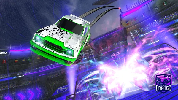 A Rocket League car design from Kyhroxe