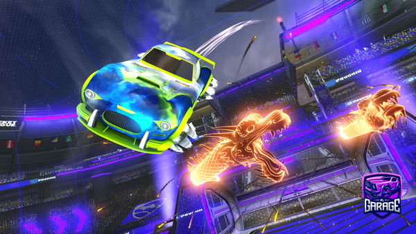 A Rocket League car design from Murlo