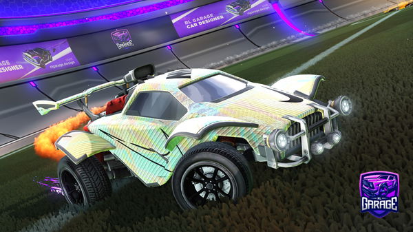 A Rocket League car design from RXT_Voltic