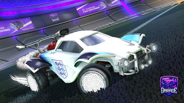A Rocket League car design from ItsBiscuit