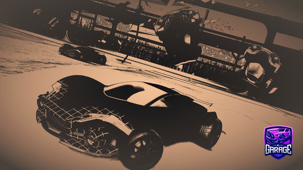 A Rocket League car design from Finthebin