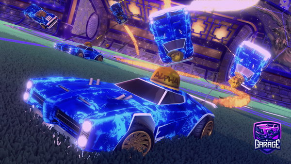 A Rocket League car design from steben