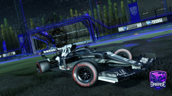 A Rocket League car design from IceDragon7972