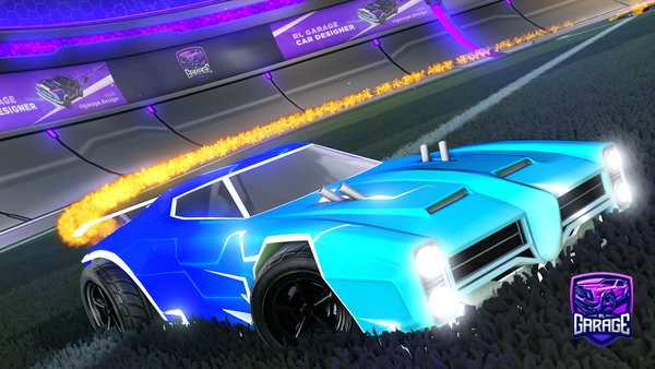 A Rocket League car design from qxilya
