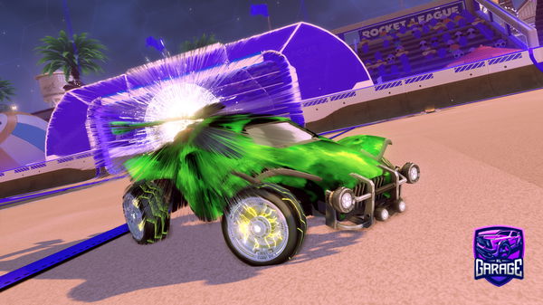 A Rocket League car design from litrdrr