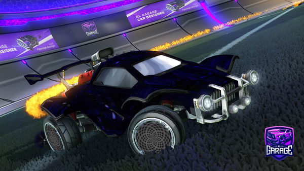 A Rocket League car design from _Bankish