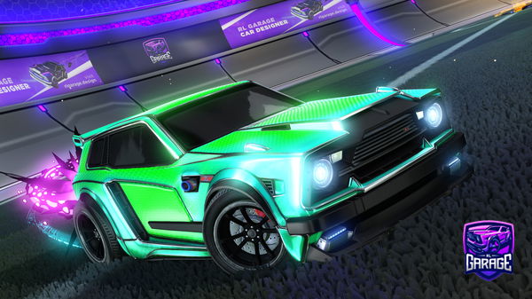 A Rocket League car design from TicTacToast