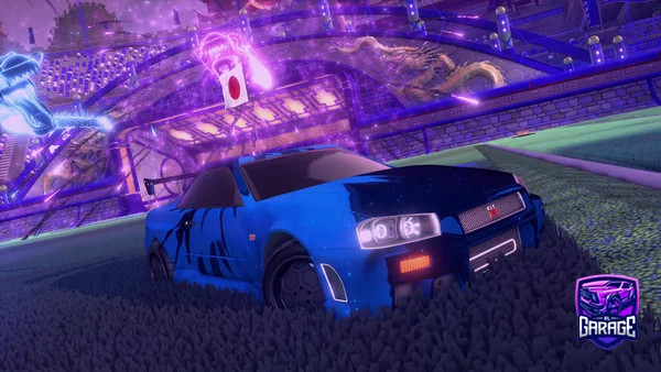 A Rocket League car design from GhxstPlaya