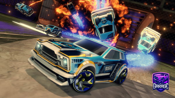 A Rocket League car design from Slipknot6