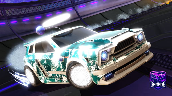 A Rocket League car design from xxlexx